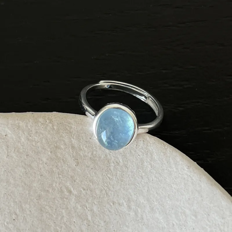 ZUOYUJU Colored Glaze Rings Unisex-1