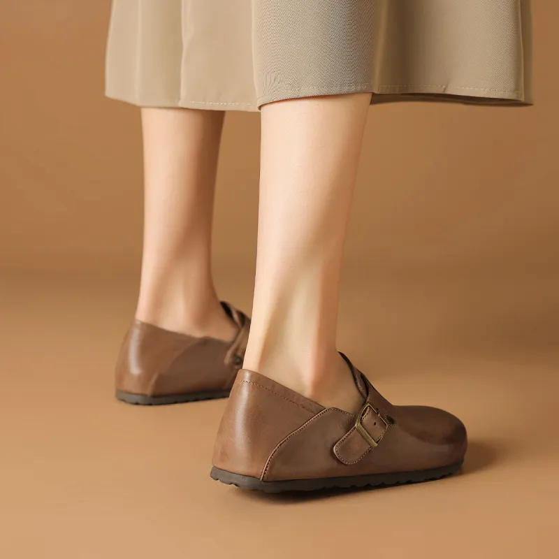 Rosa Bianca Loafers Women's Khaki/Brown-14