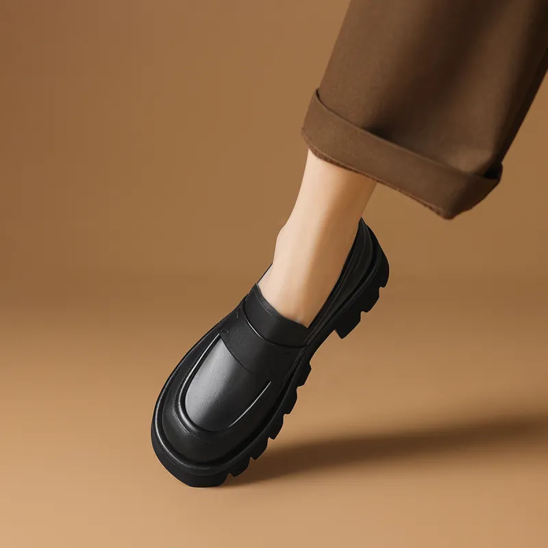 Rosa Bianca Loafers Women's Black/Ecru-5