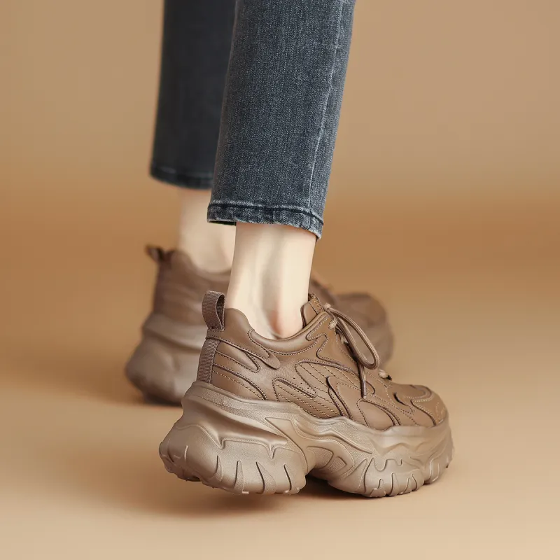Rosa Bianca Low-Top Chunky Sneakers Women's-9