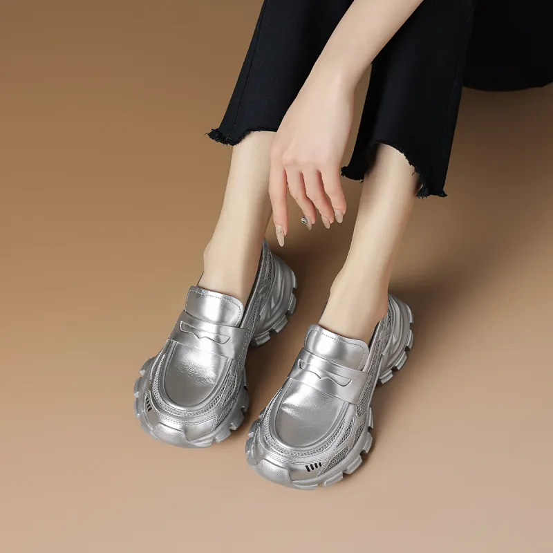 Rosa Bianca Loafers 5.1cm Women's-9