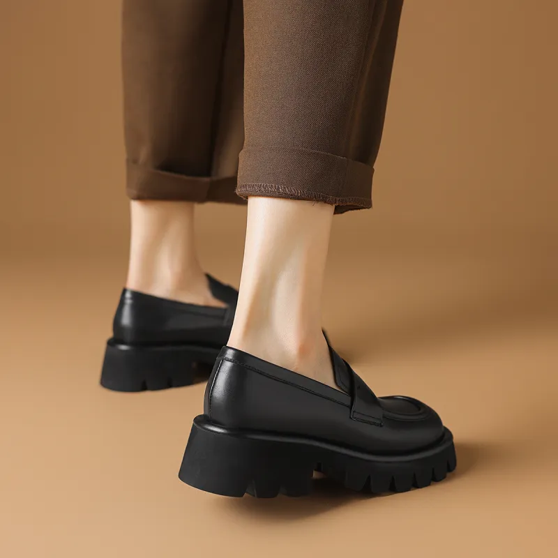 Rosa Bianca Loafers Women's Black/Ecru-6