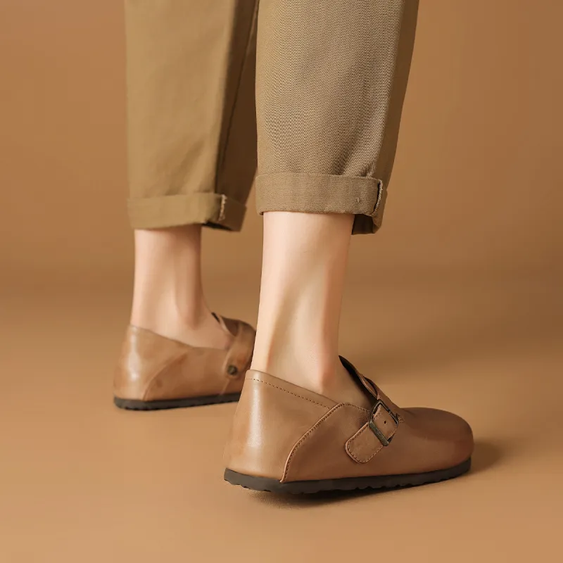 Rosa Bianca Loafers Women's Khaki/Brown-6