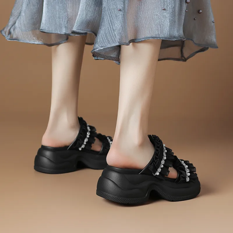 Rosa Bianca Slide Slippers Women's-13