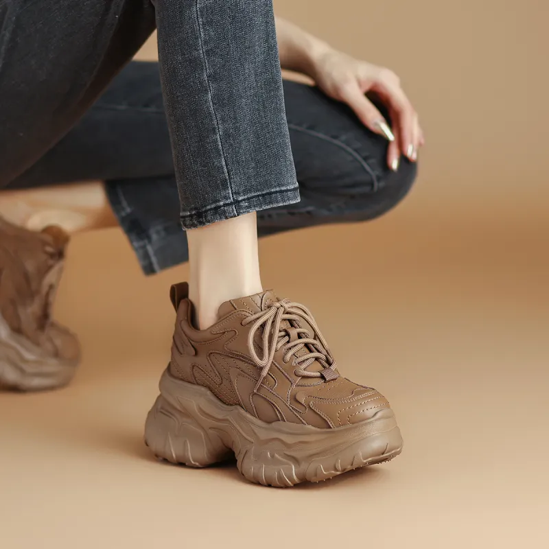 Rosa Bianca Low-Top Chunky Sneakers Women's-11