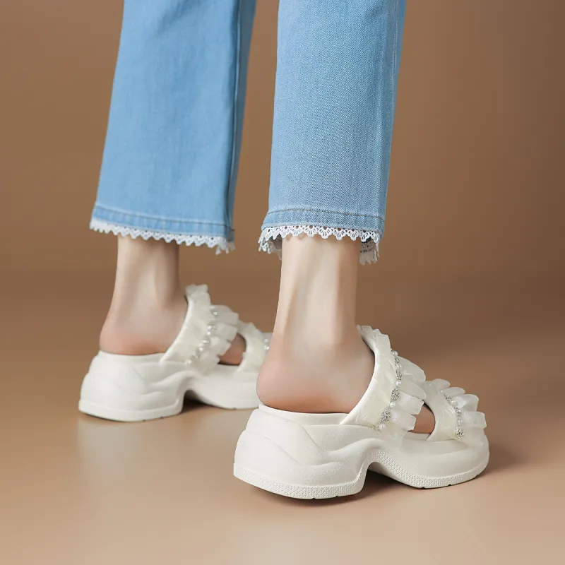 Rosa Bianca Slide Slippers Women's-6