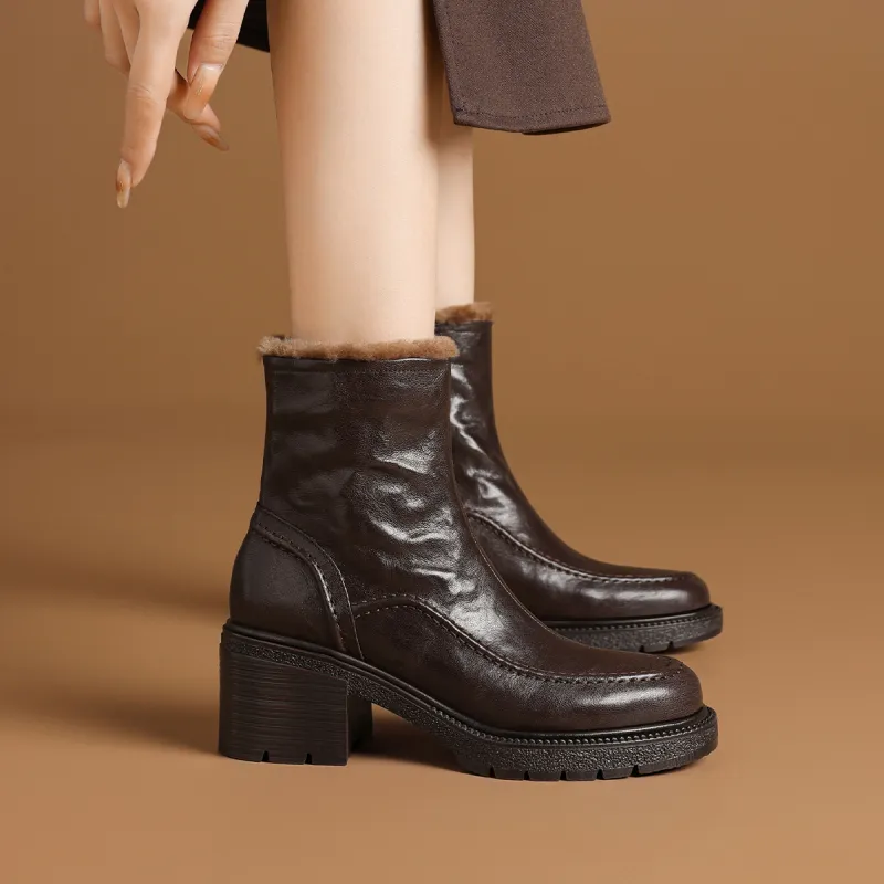 Rosa Bianca Ankle Boots 6.3cm Women's-11