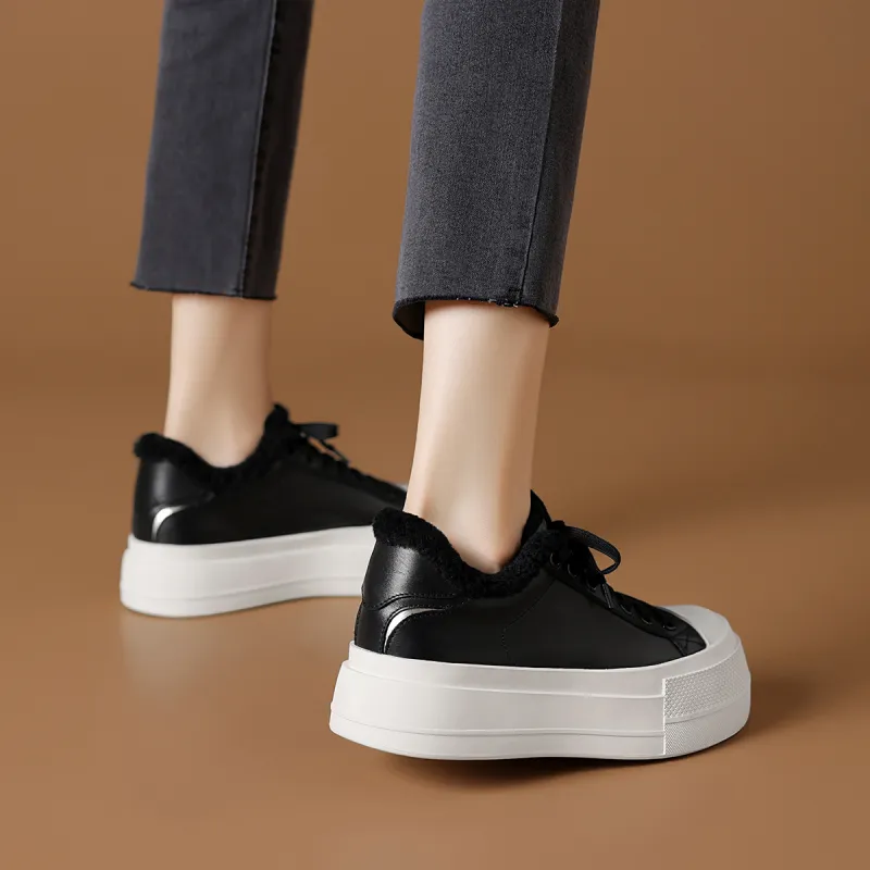 Rosa Bianca Warm Low Top Skateboard Shoes Women's-12