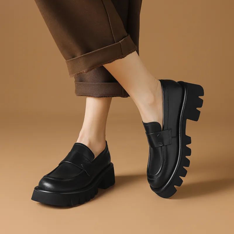 Rosa Bianca Loafers Women's Black/Ecru-4