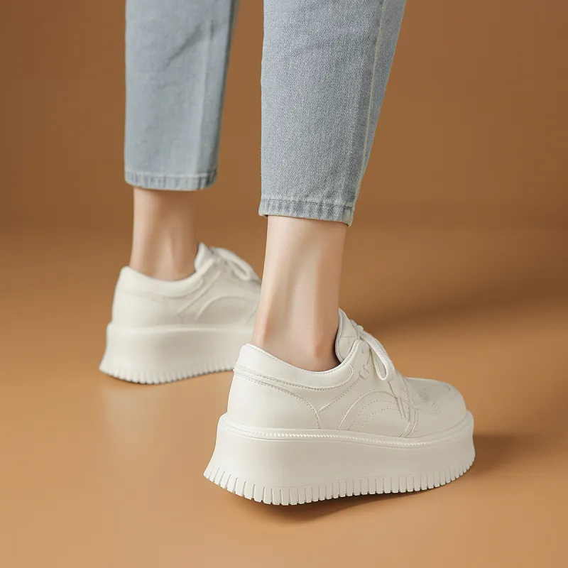 Rosa Bianca Anti-Slip Wear-Resistant Low-Top Skateboard Shoes Women's-6