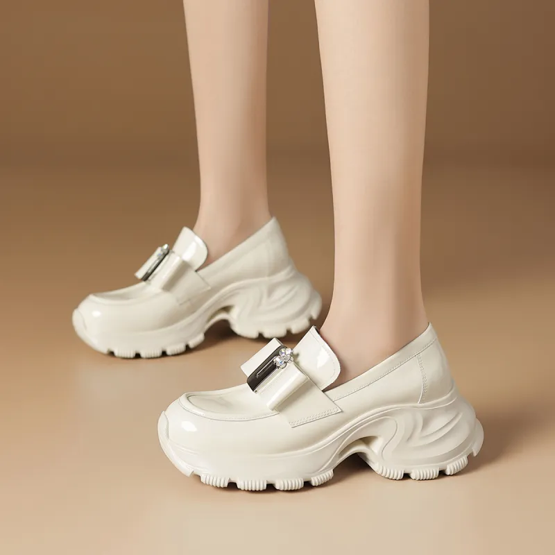 Rosa Bianca Loafers 5cm Women's-8