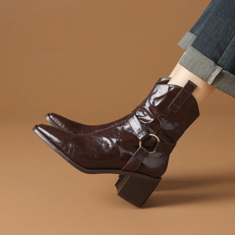 Rosa Bianca Ankle Boots 6.6cm Women's-11