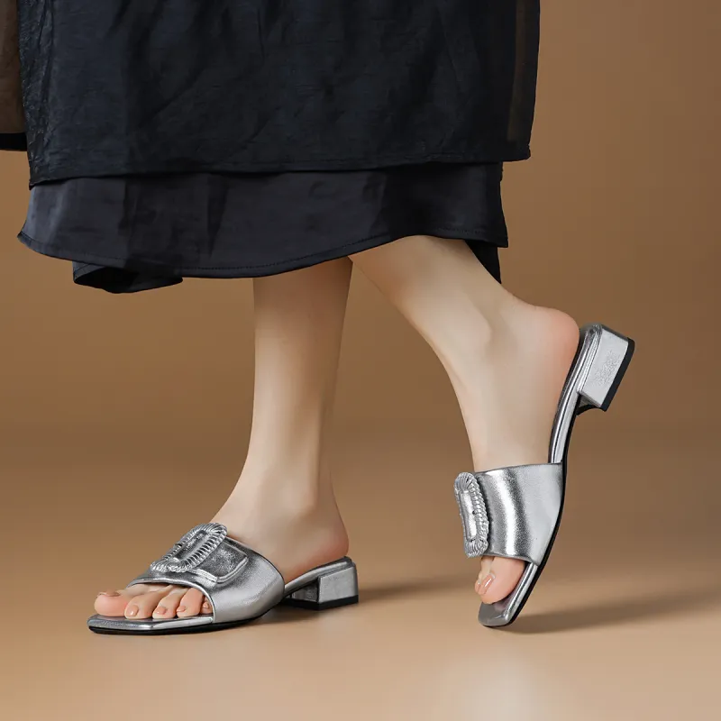 Rosa Bianca Slide Slippers Women's-11