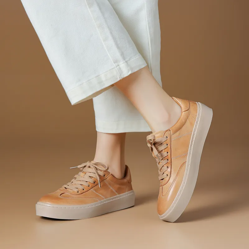 Rosa Bianca German Army Trainers Height Increasing Low Top Skateboard Shoes Women's-19