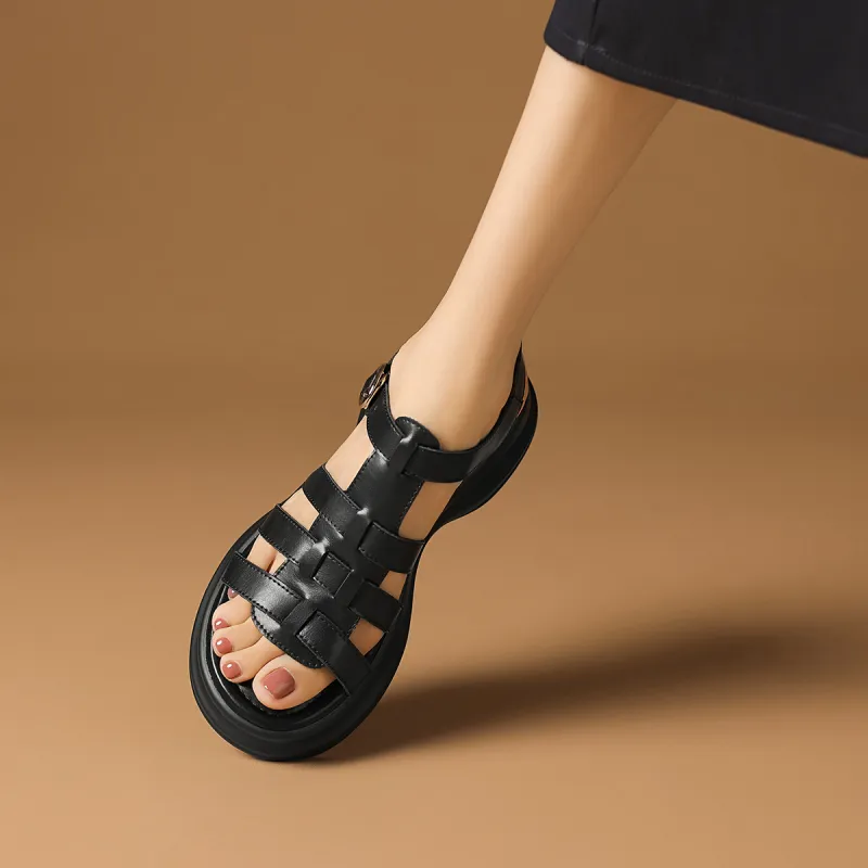 Rosa Bianca Roman Sandals 5cm Women's-5