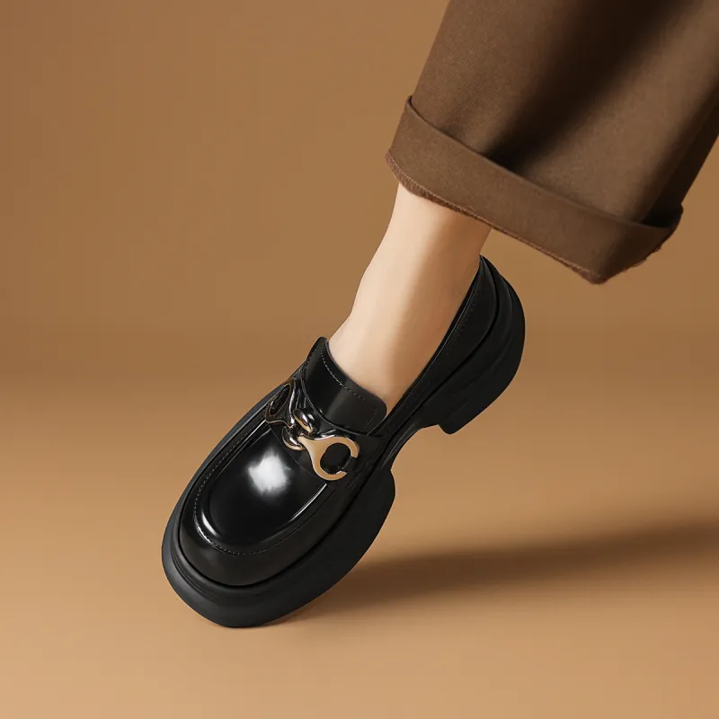 Rosa Bianca Loafers Women's Black/Ecru-5