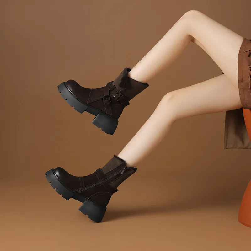 Rosa Bianca Ankle Boots 5.5cm Women's-8