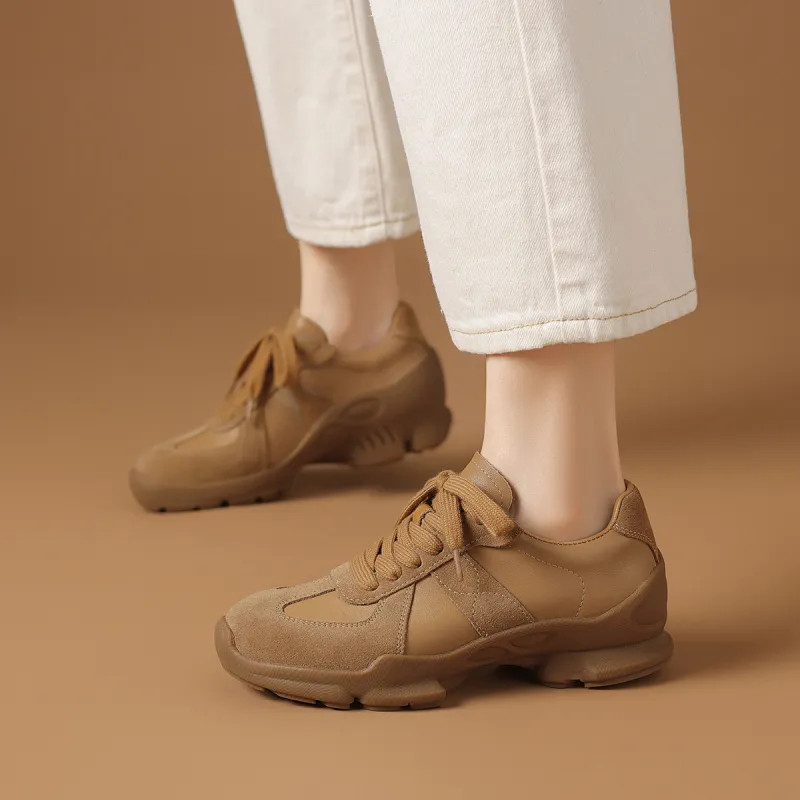 Rosa Bianca Low Top Casual Shoes Women's Brown-1
