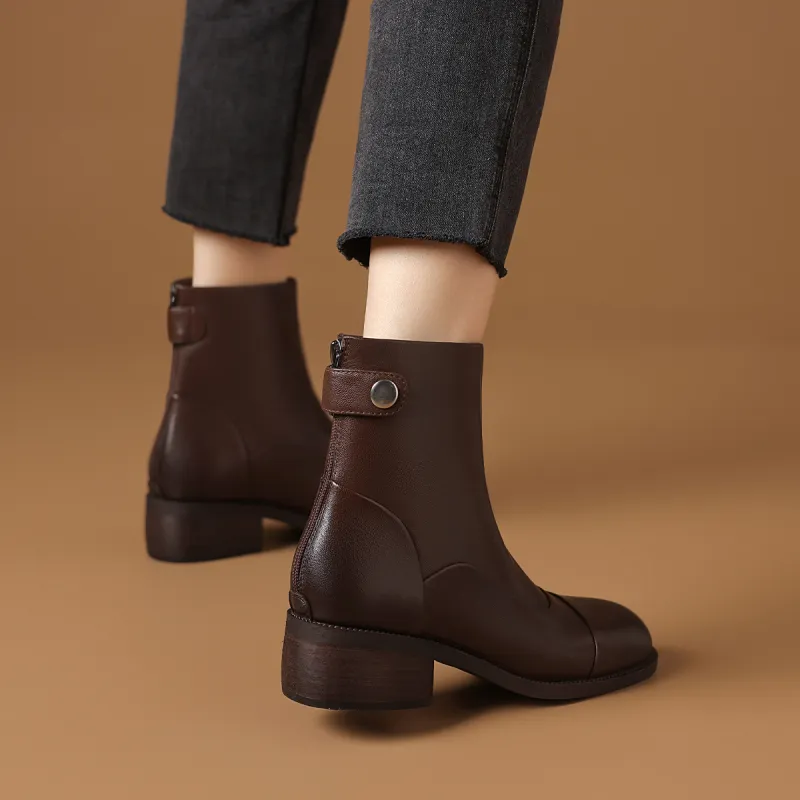Rosa Bianca Ankle Boots 4.4cm Women's-12