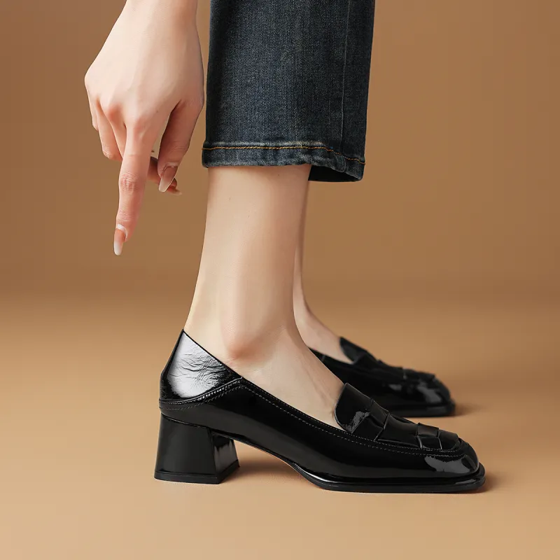 Rosa Bianca Loafers Women's Black/Ecru-7