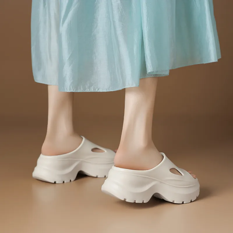 Rosa Bianca Abrasion Resistant Slide Slippers Women's-6