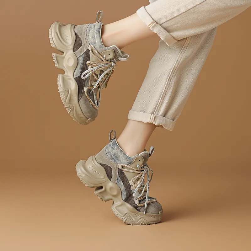 Rosa Bianca Low Top Chunky Sneakers Women's-13