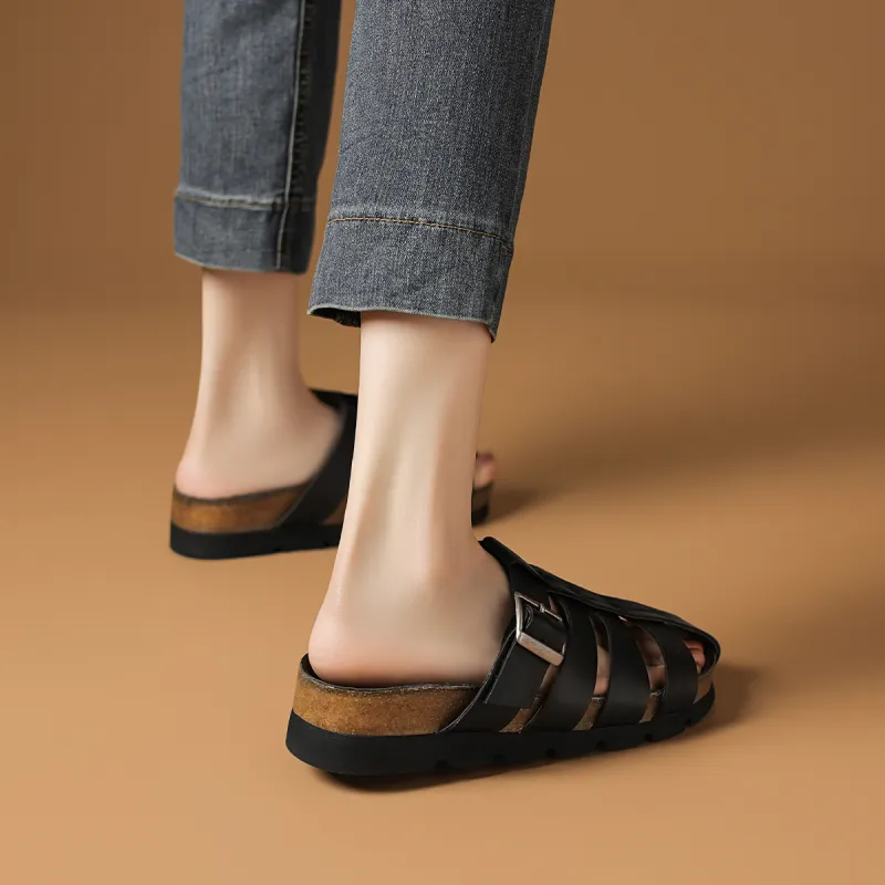 Rosa Bianca Wrap toe Slippers Women's-6