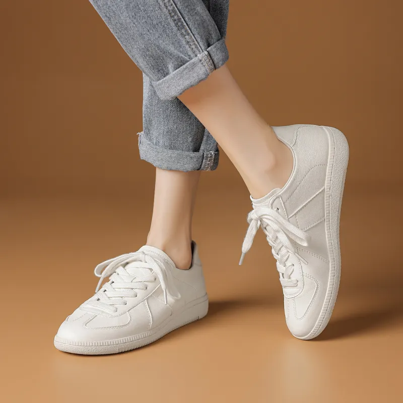 Rosa Bianca Abrasion-Resistant Slip-Resistant Low-Top Skateboard Shoes Women's-4
