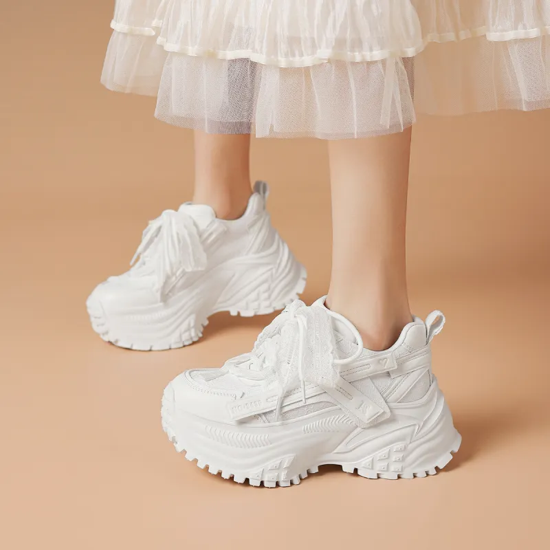 Rosa Bianca Low-Top Chunky Sneakers Women's-1