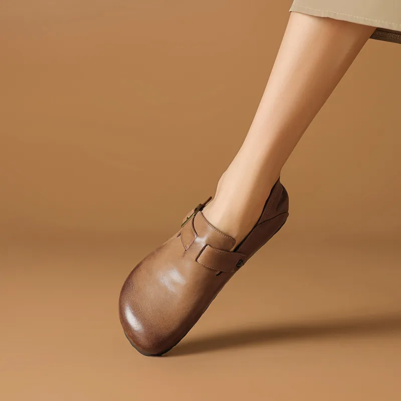 Rosa Bianca Loafers Women's Khaki/Brown-13