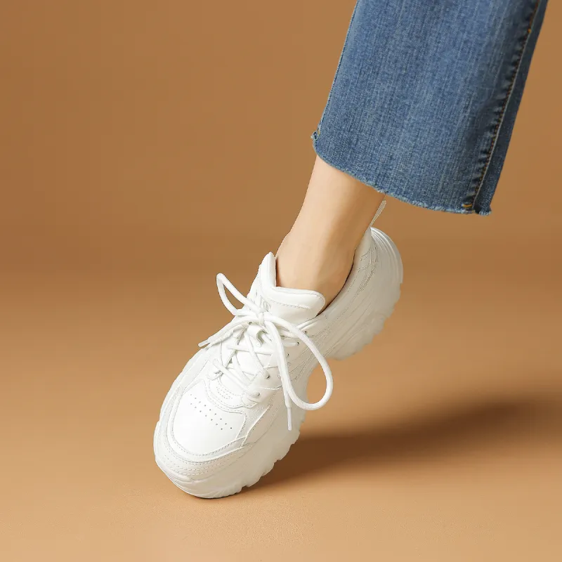 Rosa Bianca Low-Top Chunky Sneakers Women's-4