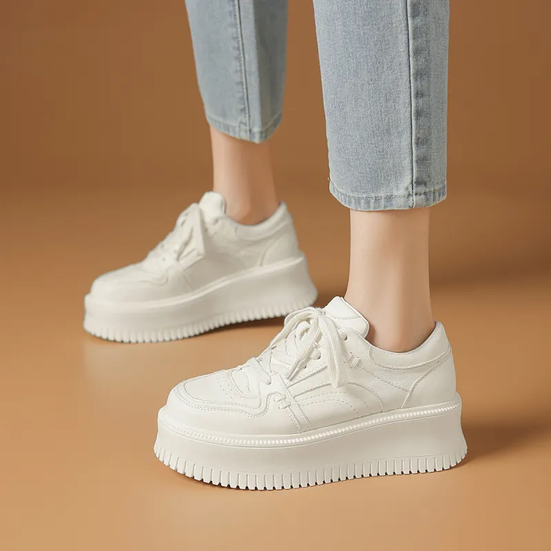 Rosa Bianca Anti-Slip Wear-Resistant Low-Top Skateboard Shoes Women's-2