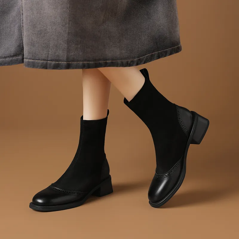Rosa Bianca Ankle Boots 4.2cm Women's-3
