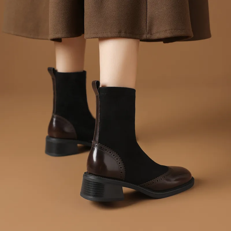 Rosa Bianca Ankle Boots 4.2cm Women's-12
