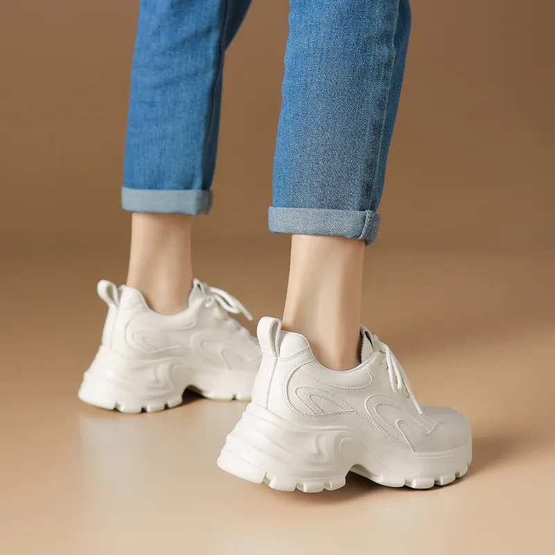 Rosa Bianca Low-Top Chunky Sneakers Women's-5
