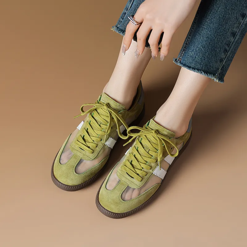Rosa Bianca German Army Trainers Lightweight Low Top Skateboard Shoes Women's-16
