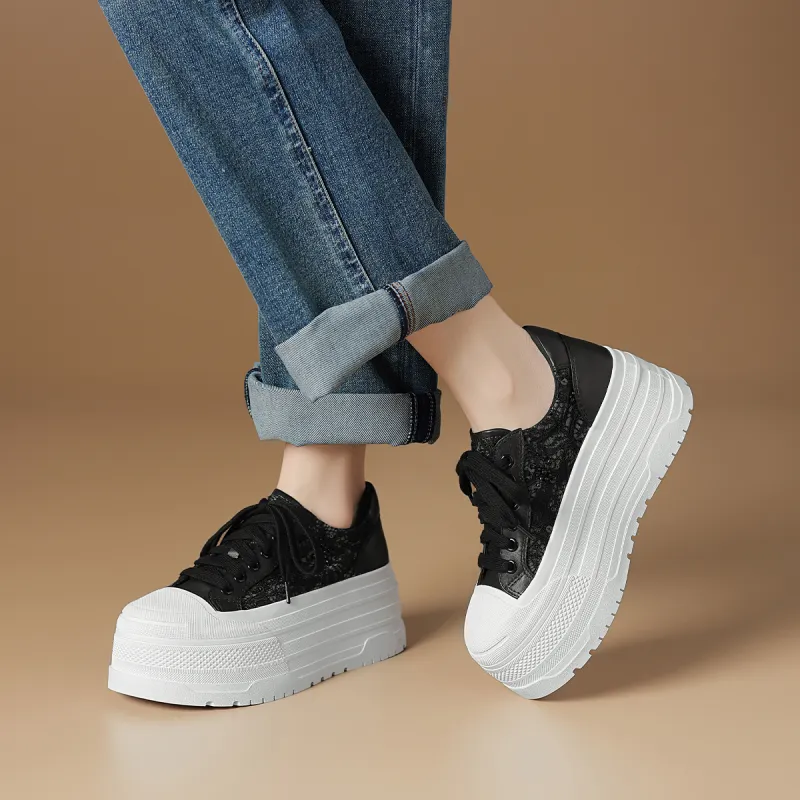 Rosa Bianca Low Top Skateboard Shoes Women's-5