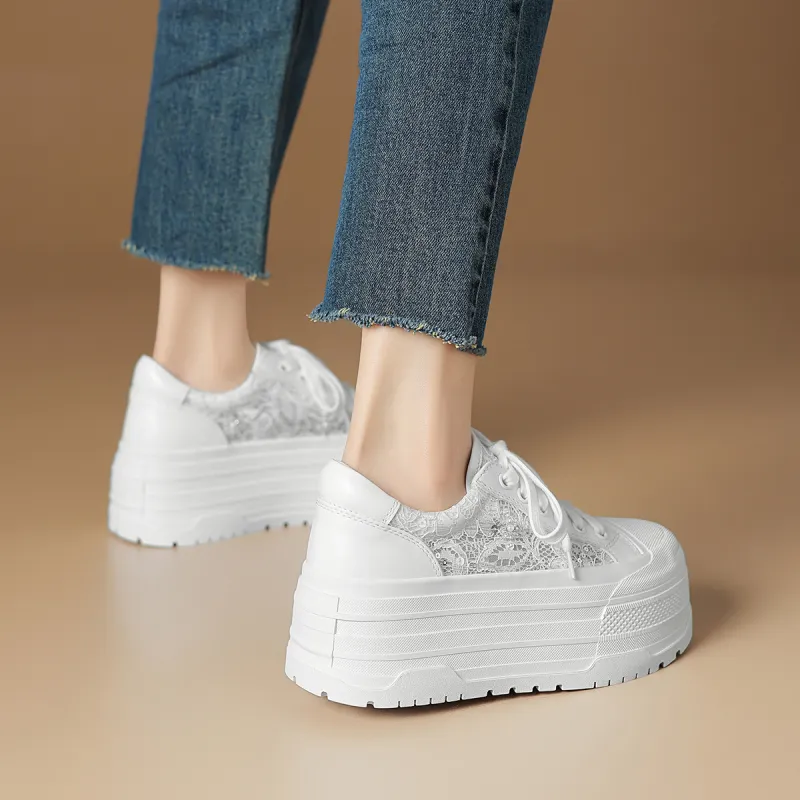 Rosa Bianca Low Top Skateboard Shoes Women's-13