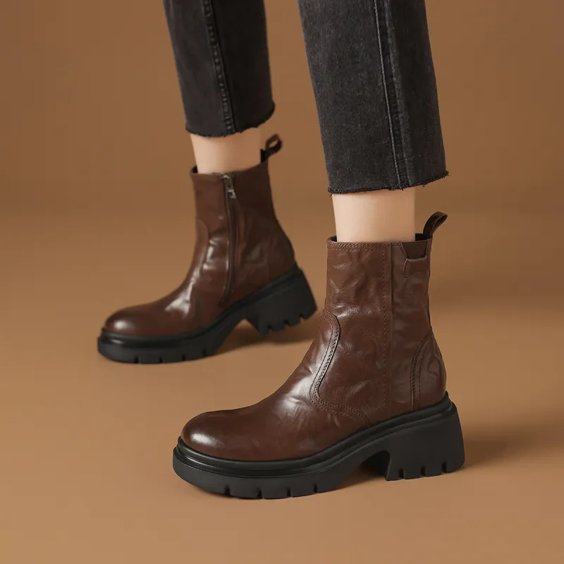 Rosa Bianca Ankle Boots Women's-9