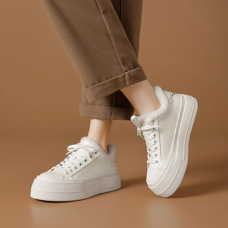 Rosa Bianca Warm Low Top Skateboard Shoes Women's-2