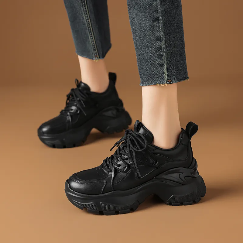 Rosa Bianca Low-Top Chunky Sneakers Women's-7