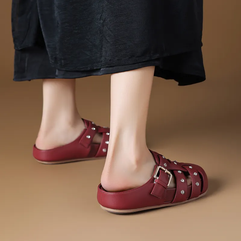 Rosa Bianca Closed Toe Slippers Women's-6