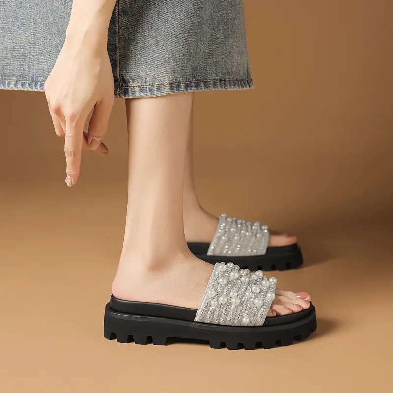 Rosa Bianca Slide Slippers Women's-17