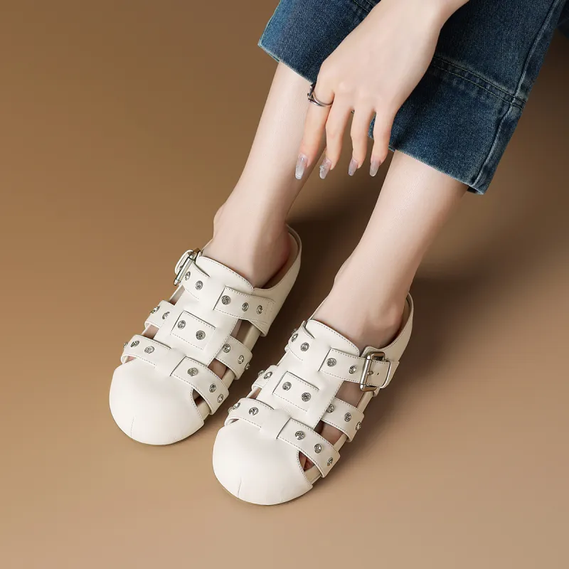 Rosa Bianca Closed Toe Slippers Women's-10