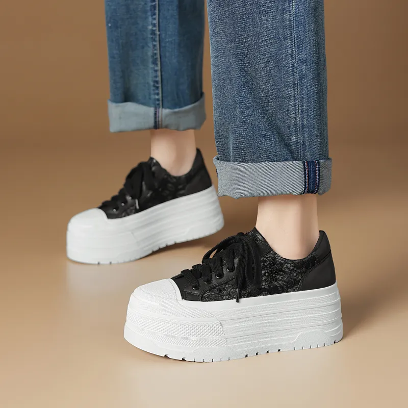 Rosa Bianca Low Top Skateboard Shoes Women's-1