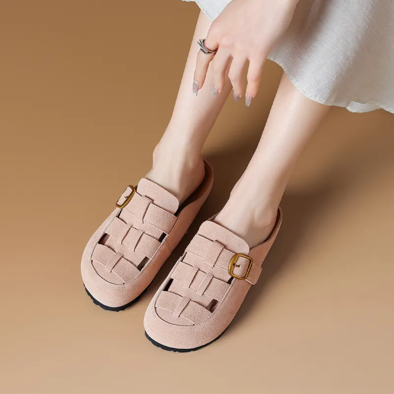 Rosa Bianca Closed Toe Slippers Women's-3