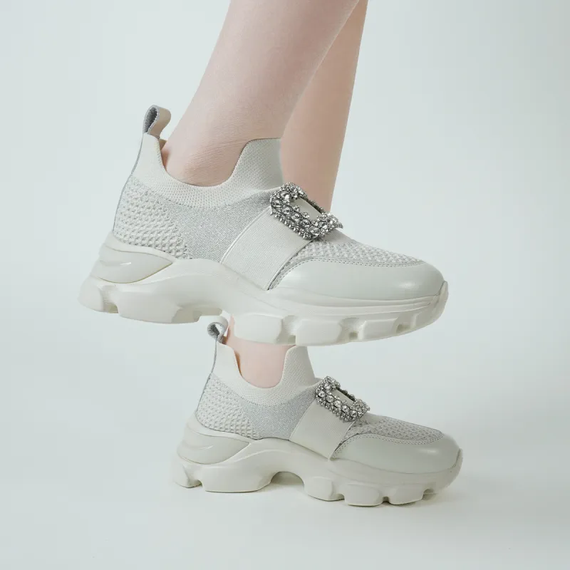 Rosa Bianca Low Top Chunky Sneakers Women's-4