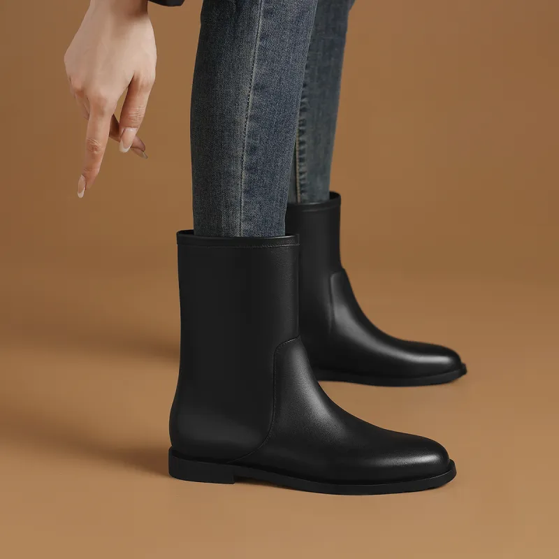 Rosa Bianca Ankle Boots Women's Black-7
