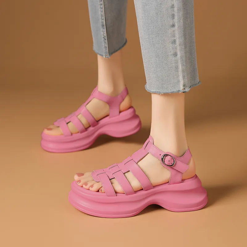 Rosa Bianca Roman Sandals 5cm Women's-15