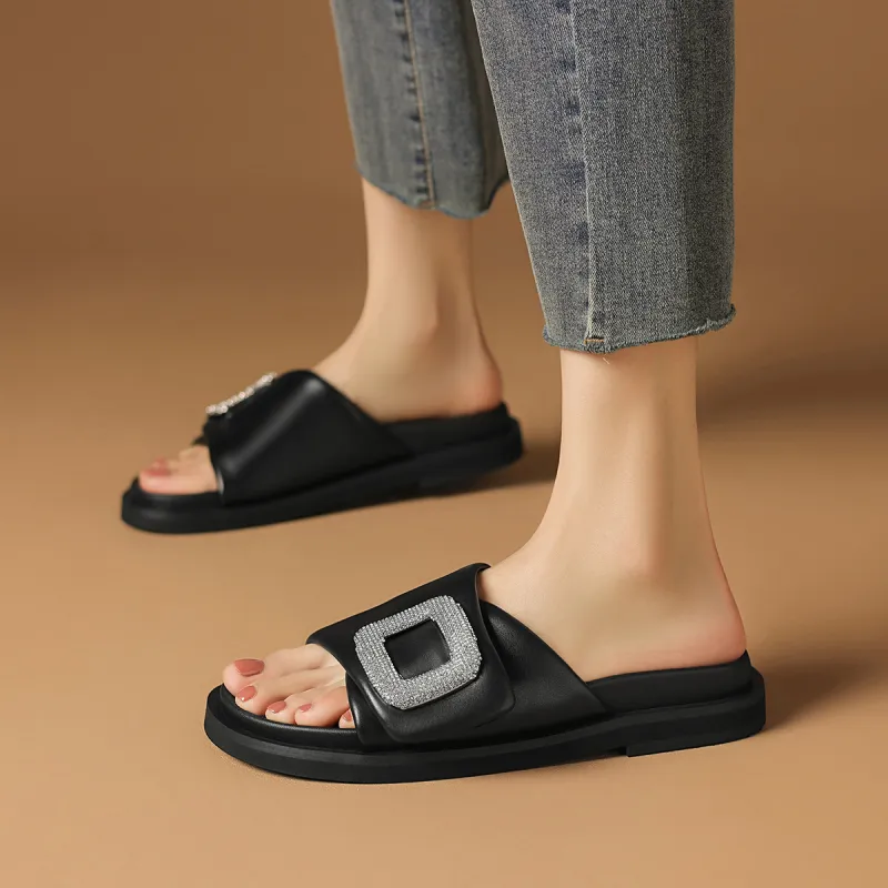 Rosa Bianca Slide Slippers Women's-2